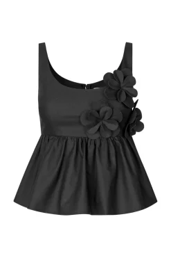 Stine Goya 2464 Floral Shirting, Floral Peplum Topsg-ps26-t139-2464< T-Shirts & Toppe