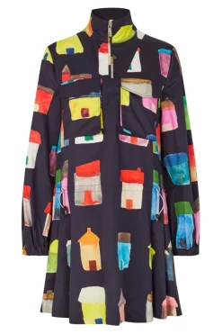 2340 Midweight Cotton, Pullover Parka Dresssg-aw25-d174-2340*Stine Goya Discount