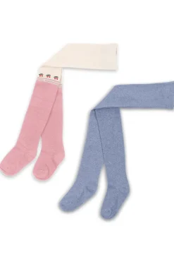 Konges Sløjd 2 Pack Cherry Lurex Tights Ks103629<Børn Strømper & Strømpebukser