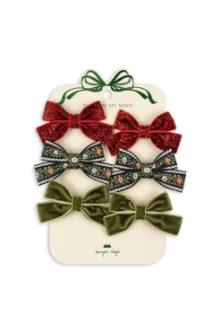 Konges Sløjd 6 Pack Micki Bow Hair Clips Ks104188<Børn Hårpynt & Accessories|Hårpynt & Accessories