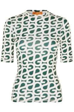 2244 Stocking Jersey, Elastic Short Sleeve T-shirtsg-pf25-t071-2244*Stine Goya Best