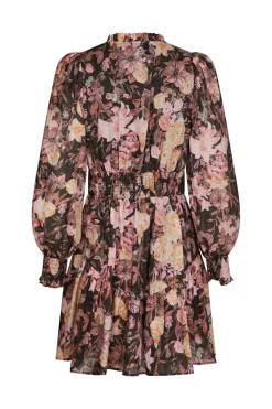 Neo Noir Aberto Big Flower Dress 166923< Kjoler|Ammevenligt Tøj