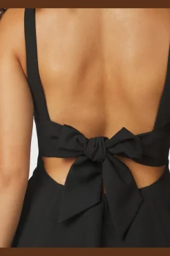 Agape Structure Tie Top 166980*Neo Noir Best