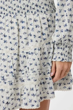 Neo Noir Alett Dot Flower Skirt 165350< Sæt 🛍️|Nederdele