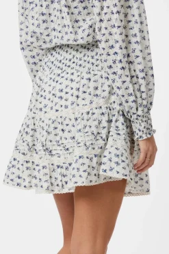 Neo Noir Alett Dot Flower Skirt 165350< Sæt 🛍️|Nederdele
