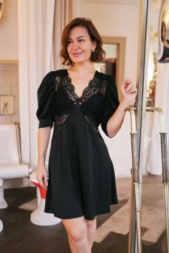 Alfia Lace Dress 167052*Neo Noir Sale