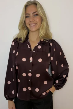 Continue Alicia Long S Dot 15101< Bluser & Skjorter|Ammevenligt Tøj