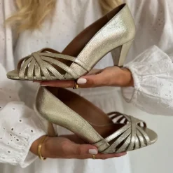 Copenhagen Shoes All I Need Metallic< Copenhagen Shoes|Stiletter & Pumps