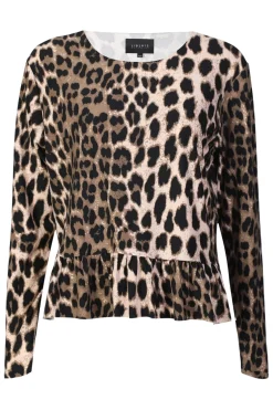 Liberte Alma Ls Frill T-Shirt 9557< Bluser & Skjorter