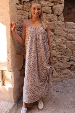 Liberte Alma-Long-Strap-Dress 9579< Kjoler