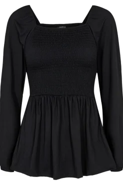 Liberte Alma-Ls-Smock-Top< Bluser & Skjorter