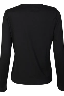Liberte Alma-Ls-Twist-Tshirt 22148< Bluser & Skjorter