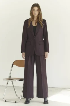 Co´Couture Almiracc Pleat Pant 31623< Bukser, Jeans & Leggings