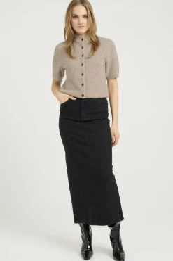 Alphagz Ss Short Cardigan*Gestuz Hot