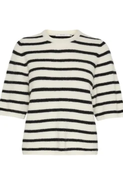 Gestuz Alphagz Ss Tee Striped< T-Shirts & Toppe