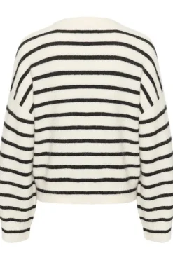 Gestuz Alphagz V-Neck Striped< Bluser & Skjorter|Strik