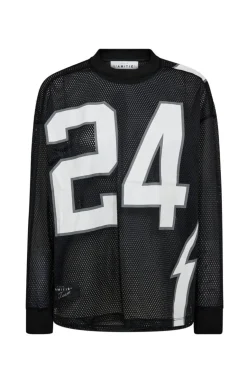 Haute L'Amitié American Football Ls Tee HL10049< Bluser & Skjorter