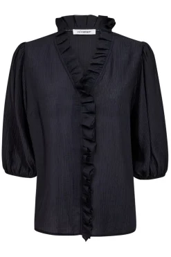 Anikacc Frill Ss Shirt 35905*Co´Couture Online
