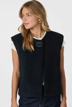 Anjanna Teddy Vest 165928*Neo Noir