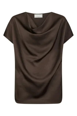 Annabeth Heavy Sateen Tee 161907*Neo Noir New