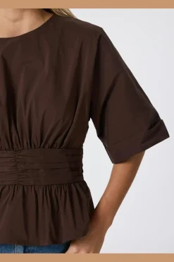 Neo Noir Annegret Poplin Blouse 162365< Bluser & Skjorter