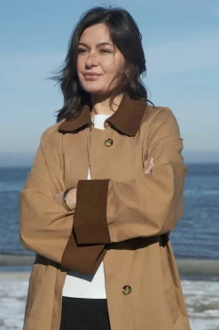 Neo Noir Anneli Cord Coat 160548< Overtøj & Jakker