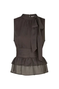 Neo Noir Ansol Solid Chiffon Top 166671< T-Shirts & Toppe