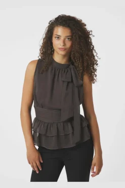 Neo Noir Ansol Solid Chiffon Top 166671< T-Shirts & Toppe