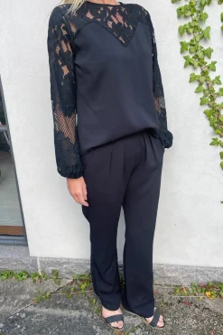 Antonia Crepe Jumpsuit*Neo Noir Sale