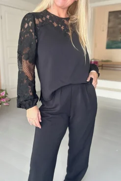 Antonia Crepe Jumpsuit*Neo Noir Sale