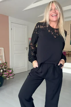 Antonia Crepe Jumpsuit*Neo Noir Sale