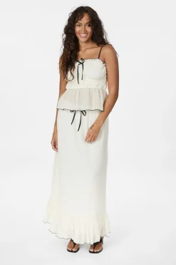 Neo Noir Ariella Crepe Skirt 165814< Sæt 🛍️|Nederdele