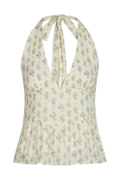 Neo Noir Ariet Fine Print Top 165346< Sæt 🛍️|T-Shirts & Toppe