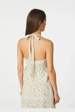 Neo Noir Ariet Fine Print Top 165346< Sæt 🛍️|T-Shirts & Toppe