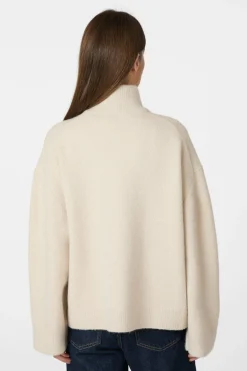 Neo Noir Asley Zip Knit Cardigan 164973< Cardigans|Ammevenligt Tøj