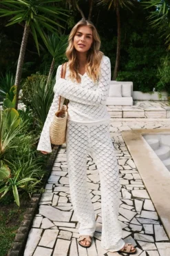 Neo Noir Aston Stitch Knit Blouse 164486< Bluser & Skjorter