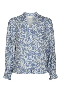 Astrida Fracture Blouse 166406*Neo Noir Clearance