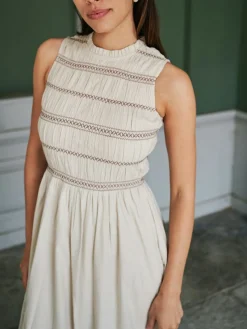 Atika Deco Smock Dress 166105*Neo Noir Clearance