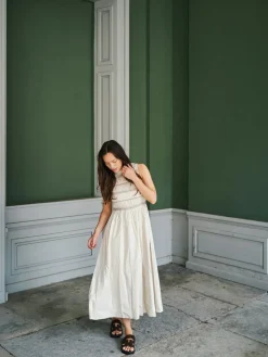 Atika Deco Smock Dress 166105*Neo Noir Clearance