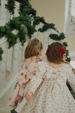 Konges Sløjd Avi Ls Bow Dress Gots Ks104203<Børn Kjoler