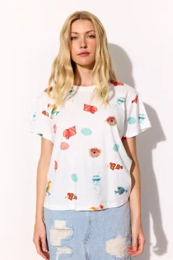 Hunkøn Azura T-Shirt 26012< T-Shirts & Toppe