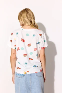 Hunkøn Azura T-Shirt 26012< T-Shirts & Toppe