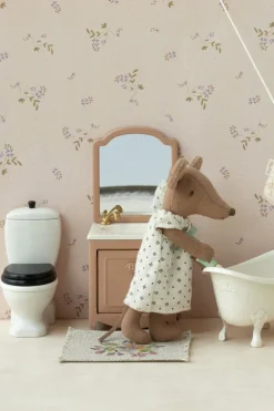 Baderumsmøbel, Mus, Mørk Pudder*Maileg Sale