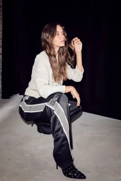 Haute L'Amitié Baggy Track Tall Pants HL10071< Bukser, Jeans & Leggings