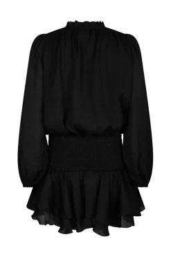 Bari Chiffon Dress 166918*Neo Noir Clearance