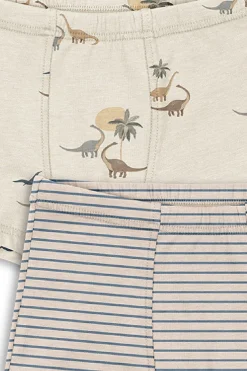 Basic 2 Pack Boy Boxers Gots Ks103693*Konges Sløjd Discount