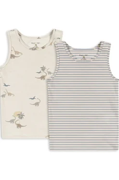 Konges Sløjd Basic 2 Pack Tanktop Gots Ks103697<Børn Nattøj & Undertøj