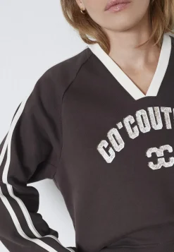 Co´Couture Batucc Coco V-Sweat 47001< Sweatsæt & Comfy Wear|Bluser & Skjorter