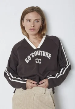 Co´Couture Batucc Coco V-Sweat 47001< Sweatsæt & Comfy Wear|Bluser & Skjorter