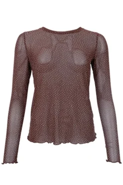 Black Colour Bcalexis Tee W/Stones 40746< Bluser & Skjorter